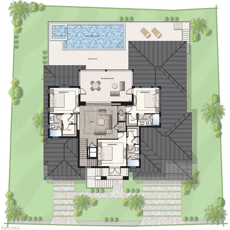 18230 Old Pelican Bay DR, FORT MYERS BEACH FL 33931-4