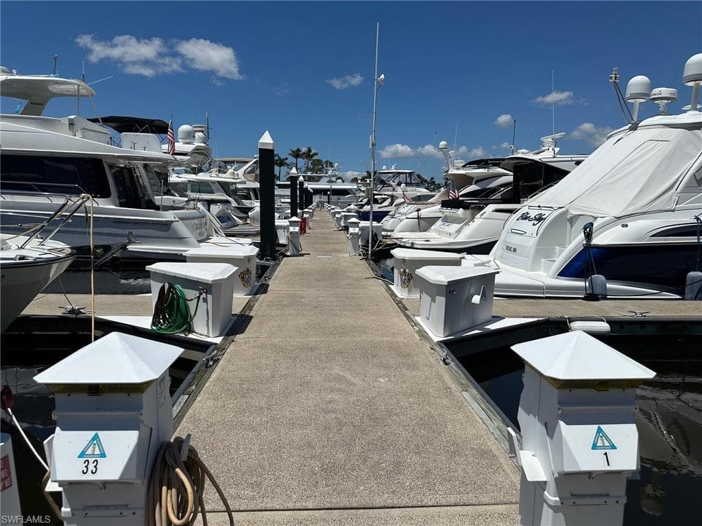 Boat Dock E01 @ Gulf Harbour, FORT MYERS FL 33991-4