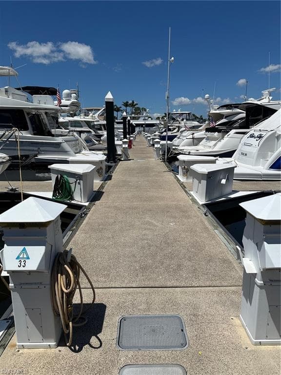 Boat Dock E01 @ Gulf Harbour, FORT MYERS FL 33991-3