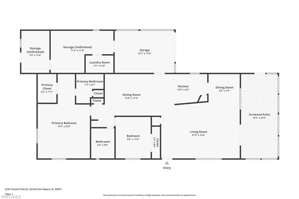 5191 Forest Park DR, NORTH FORT MYERS FL 33917-31