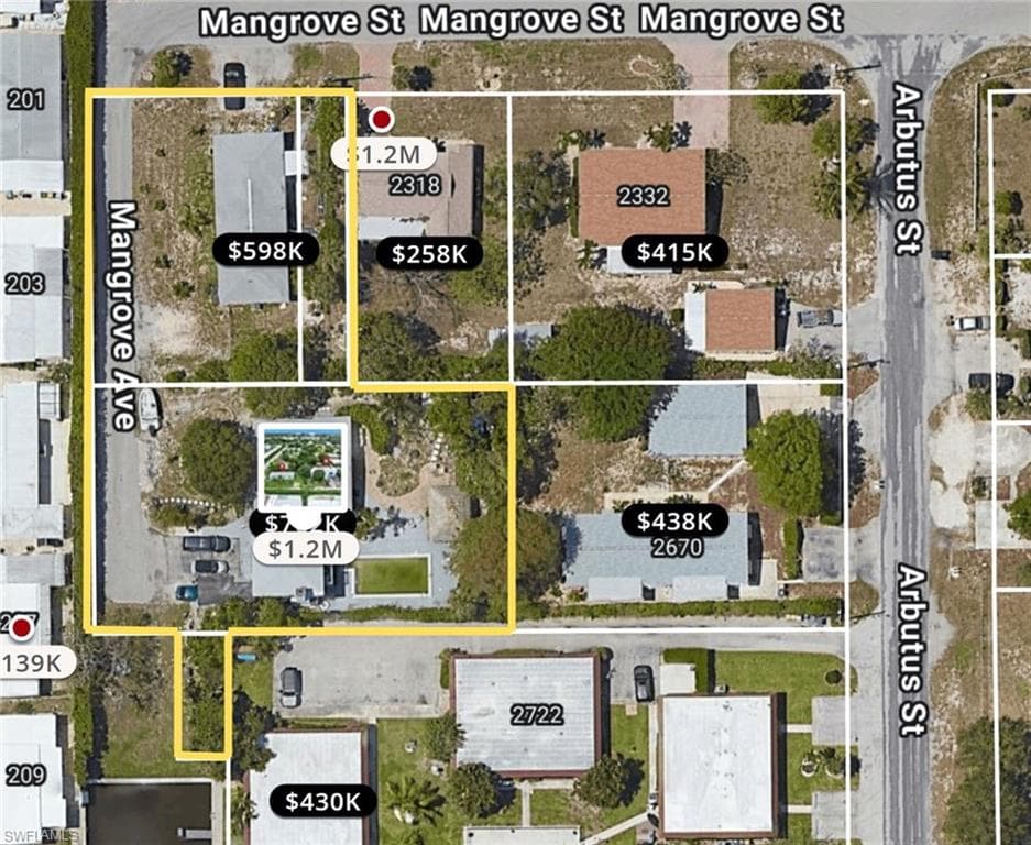 2662/2656 Mangrove ST, NAPLES FL 34112-38