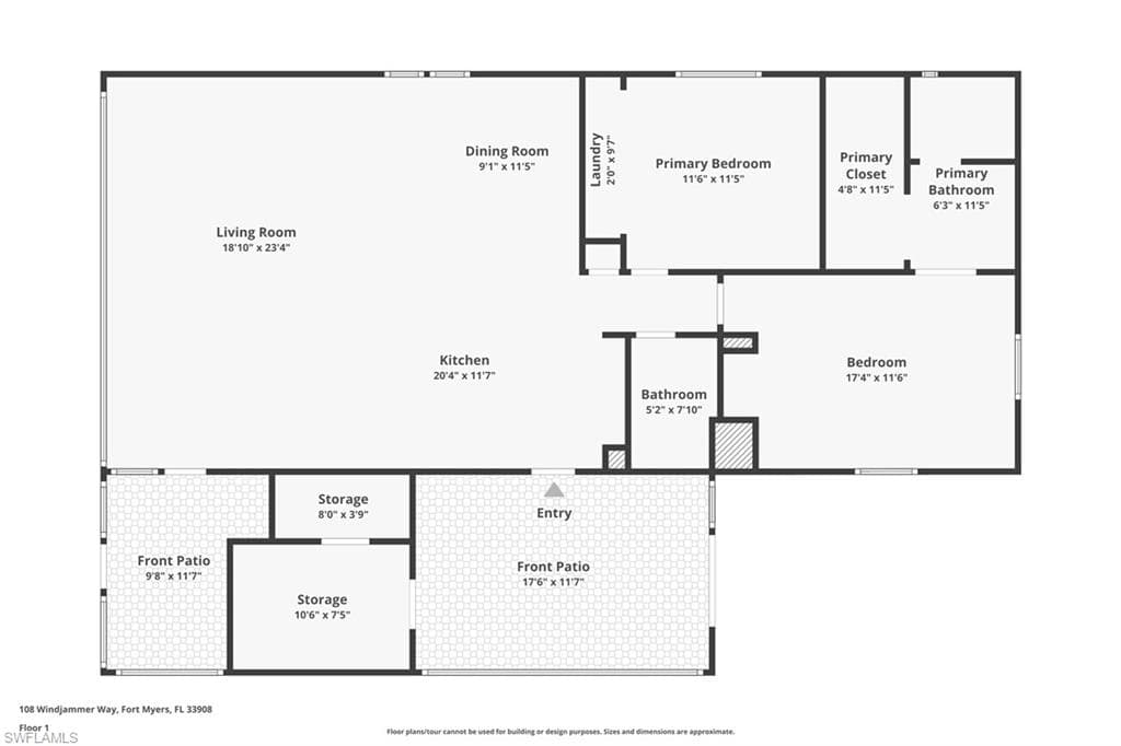 108 Windjammer WAY, FORT MYERS FL 33908-4