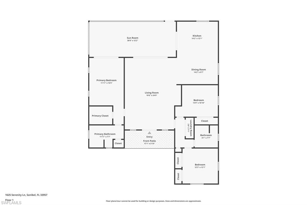 1625 Serenity LN, SANIBEL FL 33957-33