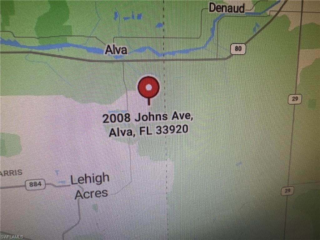 2008 Johns AVE, ALVA FL 33920-1