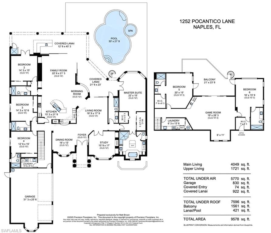 1252 POCANTICO LN, NAPLES FL 34110-35