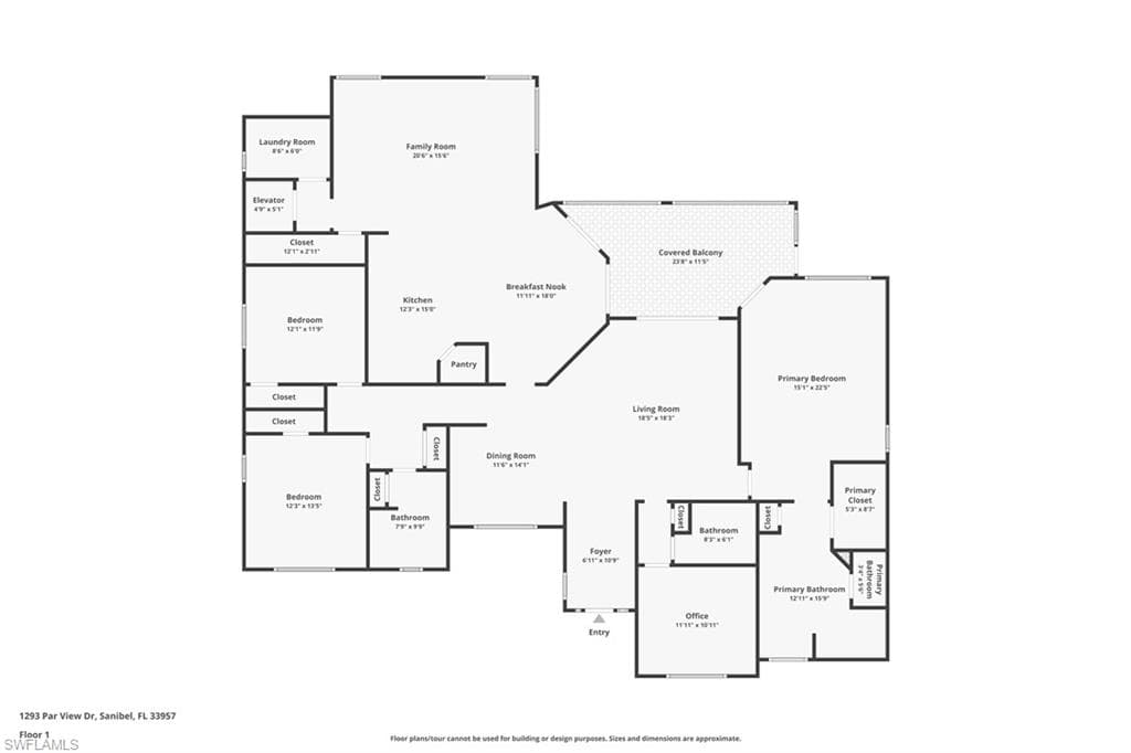 1293 Par View DR, SANIBEL FL 33957-31