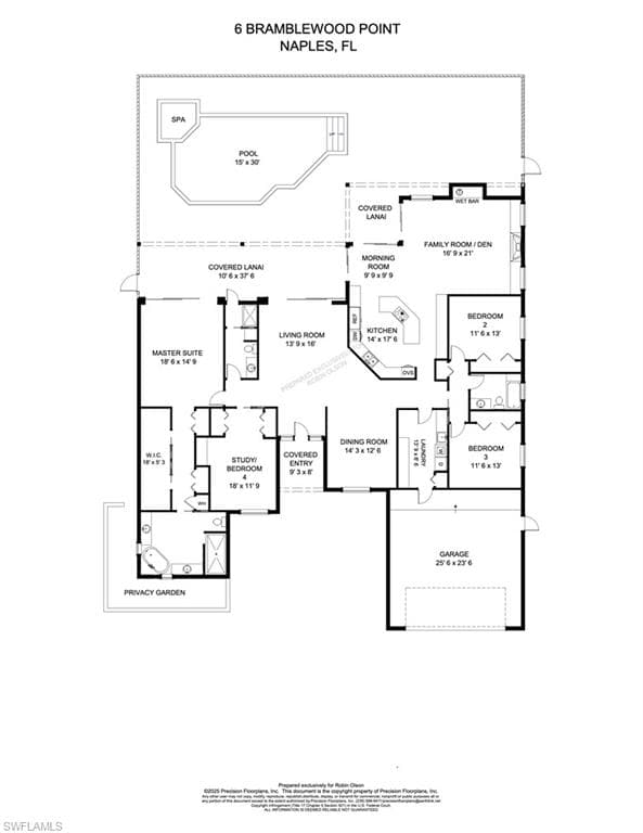 6 Bramblewood PT, NAPLES FL 34105-4