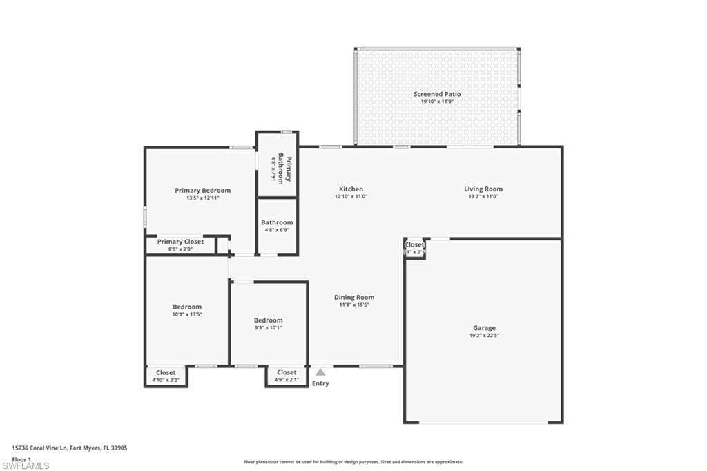 15736 Coral Vine LN, FORT MYERS FL 33905-26