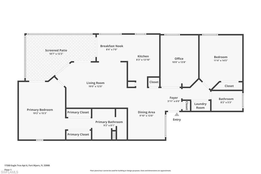17260 Eagle TRCE # 6, FORT MYERS FL 33908-24