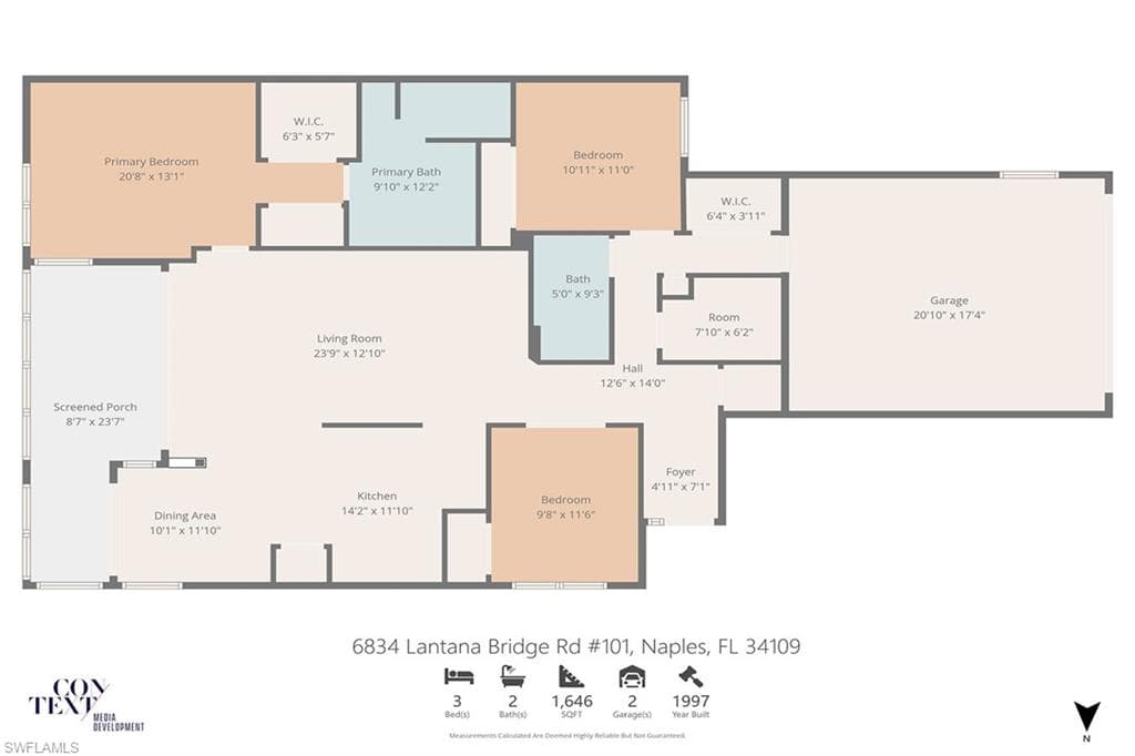 6834 Lantana Bridge RD # 101, NAPLES FL 34109-38