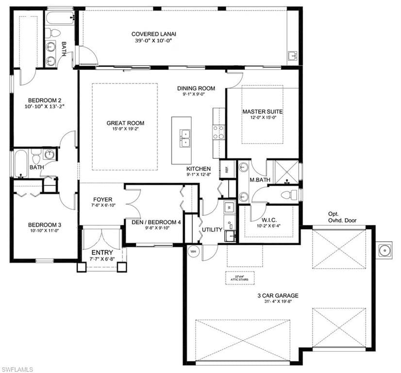 728 La Plata AVE, LEHIGH ACRES FL 33974-4