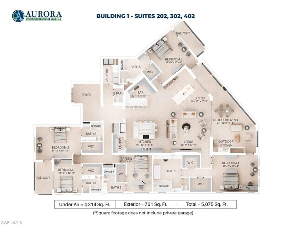 1 Aurora Landing WAY # 302, BONITA SPRINGS FL 34134-10
